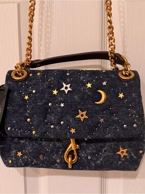 Rebecca Minkoff Edie Crossbody w/ Celestial Studs - NWT!